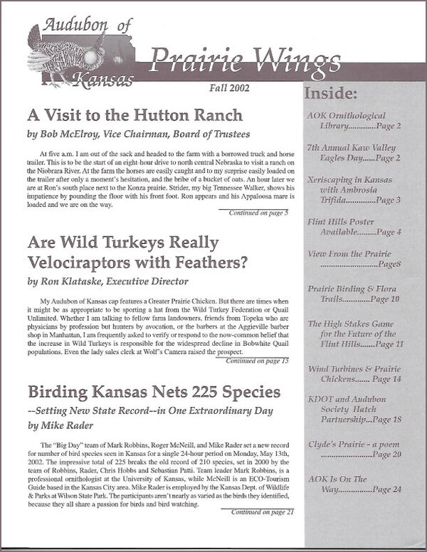 Fall 2002 Issue